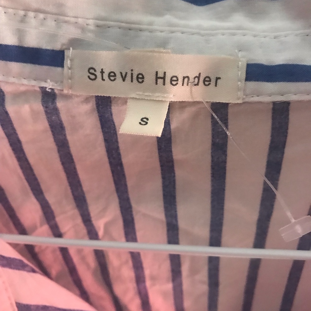 Striped button down blouse - Picture 8 of 8